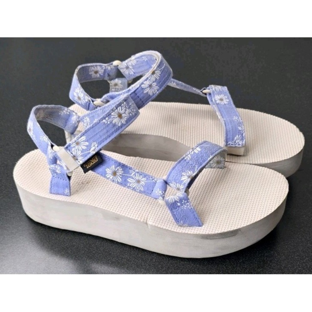 Teva Women 11 Flatform Universal Gloriosa Sandal Purple Swim Summer Platform